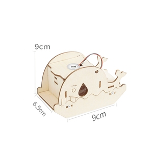 OKYN-G5764 fai da te in legno stelo materiale educativo Kit per bambini scienza esperimento tecnologia giocattolo umidificatore produttore tavole - Product Image 5