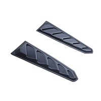 Accessoires de voiture : Louvre de fenêtre arrière style Can-Style pour Camaro 2016-2021 |   Accessoires de lifting Perfect Fit : Cache-vitre arrière