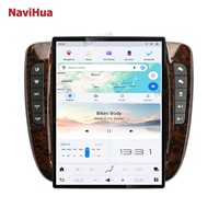 Radio para Auto Navihua con Nuevo Diseño de 13.8'' Android, GPS, Navegación, Multimedia, Carplay, Reproductor para GMC YUKON, Suburban, Tahoe 2007-2013