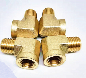 Codo hexagonal macho x hembra de 1/4 NPT, codo roscado de latón macizo <span class=keywords><strong>HITEK</strong></span> HI-116 - Product Image 2
