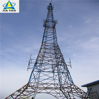 Torre de Comunicación Inalámbrica Prefabricada de Acero Angular de Cuatro Patas