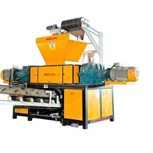 Elegant Bulk Waste Shredder Machine Double Shaft Semi Automatic Capacity More Than 5000 Kg Hr Industrial Recycling Equipment - Product Image 1