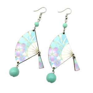 En gros 2020 boucles d'oreilles femmes bohème ventilateur forme boucles d'oreilles à la main long gland boucles d'oreilles pour les femmes - Product Image 1
