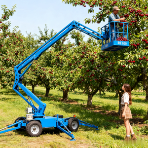 2025 nouvelle plate-forme de travail aérienne élévatrice à flèche articulée Diesel ZA14J 15.8m 300 kg en Stock - Product Image 1