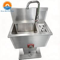 Stérilisateur de couteaux, évier de lavage des mains, chauffe-eau à pédale, équipement sanitaire pour abattoir, boucherie, atelier, certifié CE