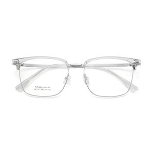 Gafas Unisex Danyang con Montura Rectangular M6157, Montura Completa, Lentes de Resina, Patillas de Titanio Cómodas - Product Image 2