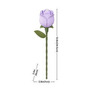 Kit de fleurs à faire soi-même <span class=keywords><strong>Robotime</strong></span> <span class=keywords><strong>Rokr</strong></span>, cadeau artisanal, jouets AD022, lavande, rose, artisanat en plastique, puzzles <span class=keywords><strong>3D</strong></span> - Product Image 2