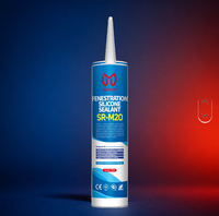 Sellador de Silicona de Curado Neutro INGADA SR-M20 para Ventanas y Puertas, Movimiento Moderado, Resistente a los Rayos UV, CE ASTM C920, Cartucho de 300 ml