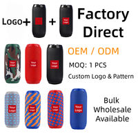 Fabricant de haut-parleurs sans fil OEM ODM, haut-parleur portable personnalisé, logo, marque privée, emballage cadeau promotionnel sur mesure, haut-parleur