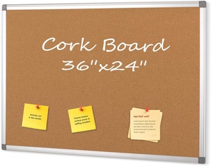 Hiện đại nút chai bảng thông báo với khung kim loại văn phòng tổ chức thông báo pin <span class=keywords><strong>Board</strong></span> cho trang trí nội thất - Product Image 5