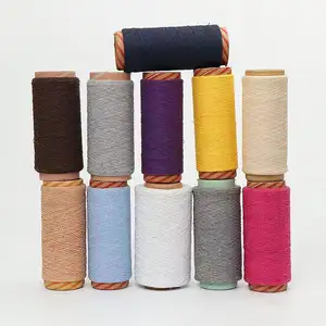 批发高品质廉价棉梳理纱染色针织循环Oe棉纱圆形针织定制颜色