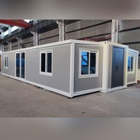 Maison conteneur extensible de haute qualité (20 pieds / 40 pieds) – Deux chambres, un salon et une salle de bain
