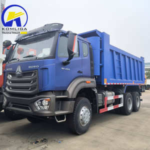 Obral besar harga truk Tipper transportasi pasir Sinotruk Dumper HOWO NX 6x4 10 roda truk sampah HOHAN - Product Image 4