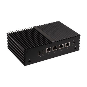 Q10921G4 Qotom Q10921G4 Mini PC de bureau Alder Lake-N N97 Quad Core 3.6GHz 4 Ethernet Mini ordinateur sans ventilateur - Product Image 4