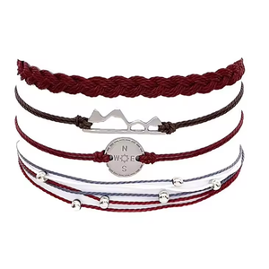 Rantai pergelangan kaki modis untuk pria dan wanita, <span class=keywords><strong>set</strong></span> pantai musim panas buatan tangan gaya Bohemian, rantai pergelangan kaki modis untuk pria dan wanita, lubang berlapis perak bertatahkan hadiah pesta - Product Image 2