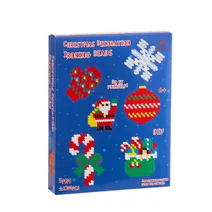 Gelukkig Fluit Nieuwe Arriver Kerst Serie Diy Speelgoed Kralen Puzzel Intellectuele Game Speelgoed Voor Kinderen