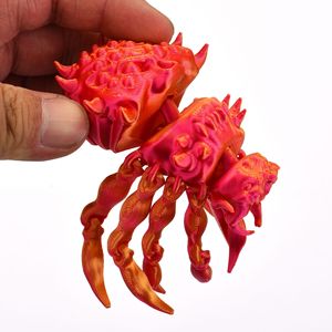 3D Printed Morefun <b>Plastic</b> Skeleton <b>Spider</b> Home Aesthetic Desktop Decorative Figure Mobile Toy Gift for Kids Animal Dinosaur - Product Image 2