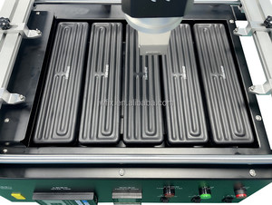 <span class=keywords><strong>IR6500</strong></span> lV2 2 Zones BGA Station de reprise infrarouge IR BGA Machine avec boules de soudure pochoirs de Flux de soudage pour la réparation mobile - Product Image 6