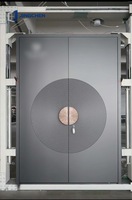 Puerta de Entrada de Seguridad de Aleación de Aluminio de Diseño Moderno |   Puerta Exterior Antirrobo con Aislamiento Térmico para Hoteles y Villas, Fábrica China