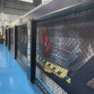 Hexagone d'usine haute qualité <span class=keywords><strong>Mma</strong></span> 30 'X 30' octogone <span class=keywords><strong>Mma</strong></span> Cage panneaux équipement de boxe arène - Product Image 5