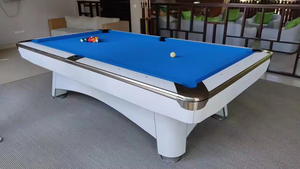 Tables de billard sur mesure avec plateau en ardoise 9 pieds PT0001 pour usage commercial - Product Image 6