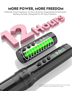Macchinetta per Tatuaggi Sopracciglia Biomaser U1 Pro Wireless Rotativa per Microblading e Trucco Permanente - Product Image 6