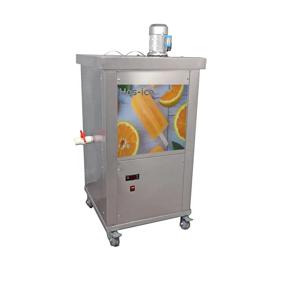 Fabriek Levering Snelle Cooling Commerciële Rvs Fruit Popsicle Machine Met Schimmel Automatische