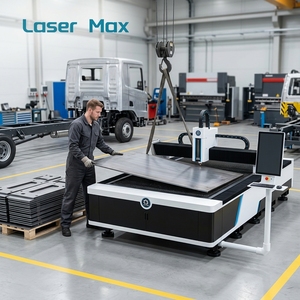Macchina da Taglio Laser a Fibra Industriale 6000W, Tipo Aperto 6050x2530mm, Tavolo Extra Largo <span class=keywords><strong>per</strong></span> Acciaio al Carbonio e Inossidabile - Product Image 1