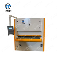 Machine de débavurage automatique à bande large de 1300 mm avec réservoir d'eau circulante pour tôles découpées au laser et arrondissement des bords