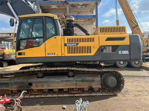 Excavatrice sur chenilles hydraulique Volvo EC480DL d'occasion, 48 tonnes, avec moteur diesel, pompe, roulement, boîte de vitesses et moteur - Product Image 4