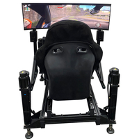 Machine de Jeu Simulateur de Conduite VR 4 DoF pour Course Automobile, Idéale pour Centre Commercial