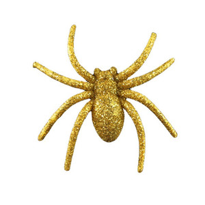 Halloween Creepy <b>Spider</b> Decorations 6 Pack Multicolor <b>Plastic</b> Indoor Props - Product Image 2