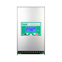 Contrôleur de charge solaire PowMr 60A 80A 100A 12V/24V/36V/48V, régulateur de charge de batterie, contrôleur de charge solaire PV max 150V, double ventilateur