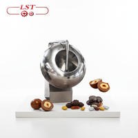 LST Fabrication automatique de dragées à chocolat Machine à enrober les bonbons nouvelle condition pour les noix, le lait, les légumes et la farine