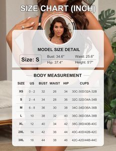 Blooming <span class=keywords><strong>Jelly</strong></span> Ensemble bikini 2 pièces push-up taille haute pour femme, effet ventre plat, en Spandex/Nylon, avec jupe de bain en maille pour courbes généreuses - Product Image 6