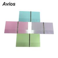 Carpeta Personalizada de 3 Anillos, 0.5 Pulgadas, 1 Pulgada, Anillos de Presión, Carpeta de Hojas Sueltas, Carpeta de Presentación con Anillos