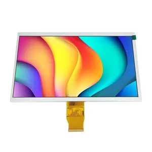 热卖10.1英寸1024x600 IPS薄膜晶体管10英寸液晶显示器，带RGB 24位50引脚FPC