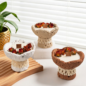 Hot Sale Special Shaped Scented <b>Candle</b>, Rose Fragrance Indoor Long Lasting Diffuser, Creative Luxury Ambient Decor, Premium Souv - Product Image 4