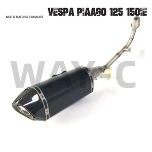 ท่อเก็บเสียงมอเตอร์ไซค์สกูตเตอร์,สำหรับ PIAGGI O <span class=keywords><strong>Vespa</strong></span> <span class=keywords><strong>125</strong></span>/150 - Product Image 4