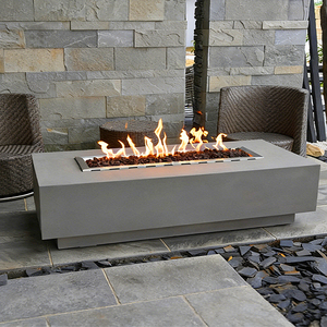 PANSEE 1450mm Moderno Braciere da Esterno Autoportante in Acciaio Inox per Villa, Giardino, Soggiorno, Alimentazione a Legna/Gas/Etanolo/Elettronica/3D - Product Image 3