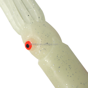 Señuelo con falda de calamar luminoso en stock al por mayor, 7 pulgadas, 30,5G, cebo de calamar grande Artificial, señuelo de pesca, señuelo de pulpo suave biónico para agua salada - Product Image 4