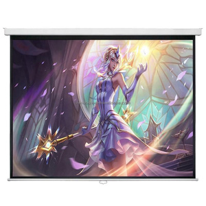 Caja cuadrada baja pantalla pantallas soporte 100 inch manual de <span class=keywords><strong>la</strong></span> <span class=keywords><strong>película</strong></span> de cine en casa 150" 4:3 - Product Image 1