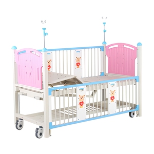 Cama Hospitalaria Pediátrica Manual de 2 Funciones para Bebés y Niños, con 2 Manivelas, Venta al por Mayor - Product Image 6