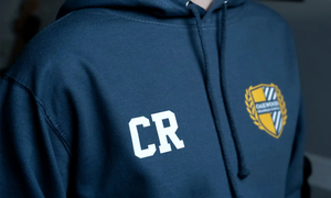 Felpa sportiva oversize da <span class=keywords><strong>uomo</strong></span> con cappuccio blu chiaro con cappuccio personalizzata invernale di alta qualità all'ingrosso con tracolla - Product Image 5