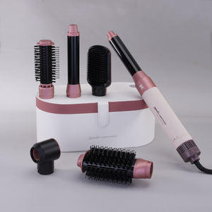 Peine de Aire Caliente Multifuncional <span class=keywords><strong>6</strong></span> en 1 ENZO, Cepillo Secador de Pelo Electrónico, Alisador y Rizador de Pelo, Apto para Salón - Product Image 5