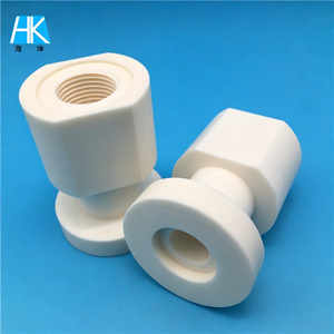 ลูกบอลเซรามิกอะลูมินา <span class=keywords><strong>Al2O3</strong></span> ความแข็งสูง สำหรับวาล์ว  พร้อมรู  ขนาดตามสั่ง - Product Image 1