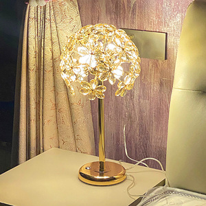 Crystal Table <b>Lamp</b> Led <b>Touch</b> Control Modern Bedroom <b>Bedside</b> <b>Lamp</b> Warm Light Decorative Lighting For Living Room Study - Product Image 4
