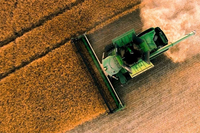 Système de navigation de pilote automatique de tracteur gps de guidage gps agricole