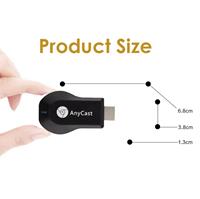 Adaptador de Pantalla Inalámbrico Anycast Miracast HDMIDongle 4K para TV, Monitor, Proyector, IOS, Android, Laptop, PC y Mac
