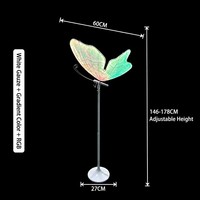 Luces LED Decorativas de Mariposa para Interiores, Iluminación para Decoración de Salones de Boda, Guirnalda de Luces de Hadas Blanco Cálido para Fiestas y Ambiente del Hogar, OEM